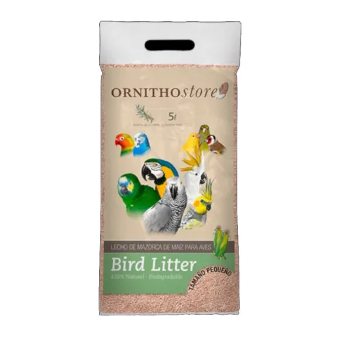 Psittacus Ornithostore Lecho de Mazorca de Maíz para pájaros