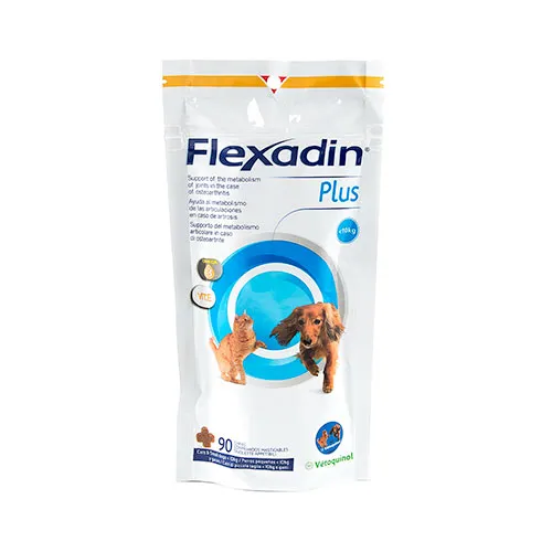 Flexadin Plus Condroprotector para gatos y perros de raza pequeña
