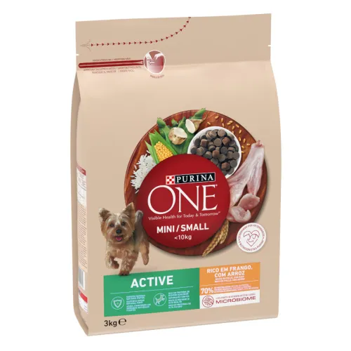 Purina One Mini Active Pollo pienso para perros