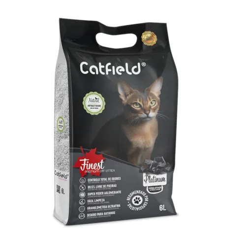 Catfield Premium Platinum Arena aglomerante para gatos