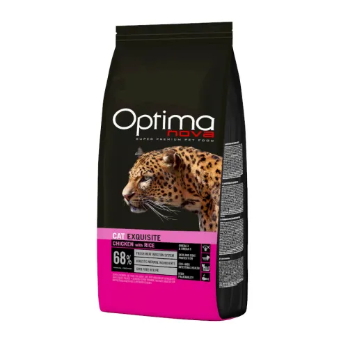 Optima Nova Exquisite Pollo y Arroz pienso para gatos