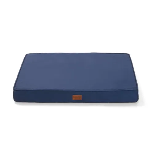 Leeby colchón viscoelástico azul para perros