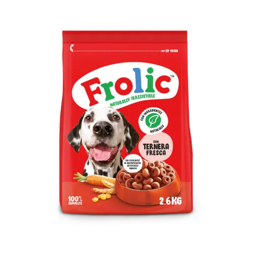 Frolic Pienso Semihúmedo para Perros Adultos Sabor Ternera