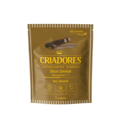 Criadores Snacks Dentales Grain Free para perros de raza pequeña