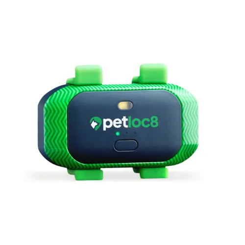 Trackimo Localizador GPS Petloc8 4G para perros y gatos