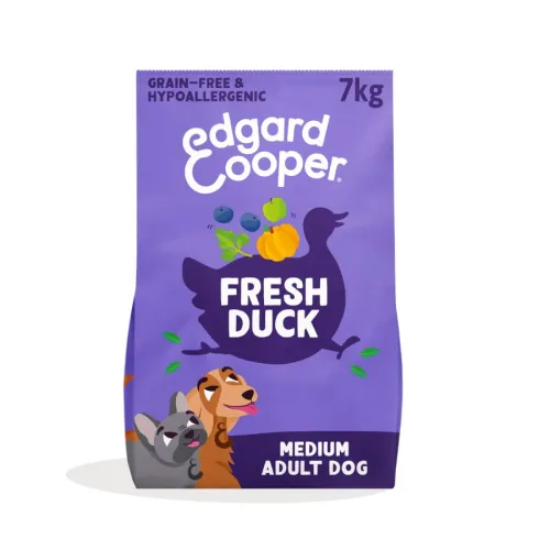 Edgard & Cooper Medium Adult Pienso Hipoalergénico Pato para perros