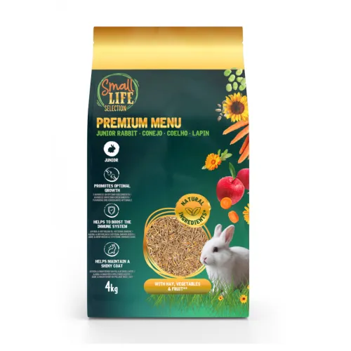 Small Life Selection Premium Menú Pienso para conejos junior