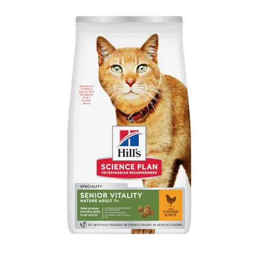 Hills Science Plan Youthful Vitality Pollo pienso para gatos