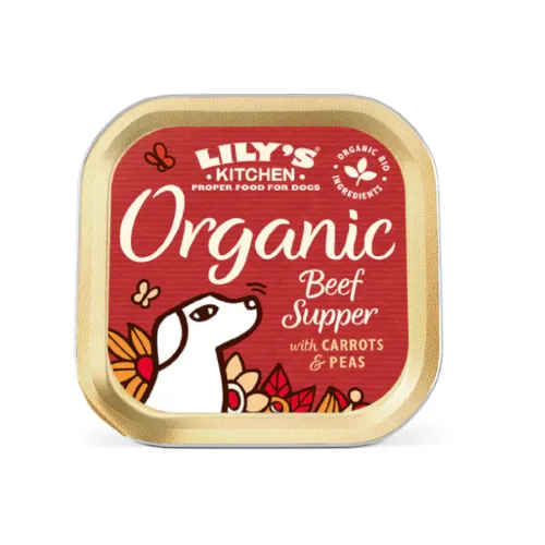 Lilys Kitchen Organic Ternera Tarrina para perros