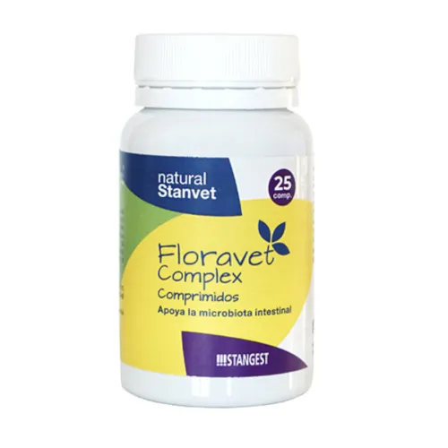 Stangest Floravet Complex Suplemento Digestivo Comprimidos para perros y gatos