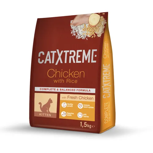 Catxtreme Kitten Pollo y Pavo pienso para gatos