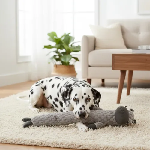 Tootoy! Hipopótamo Largo de Peluche con Sonido para perros
