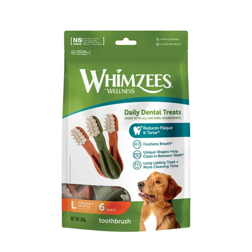 Whimzees Snacks Dentales para perros de razas grandes