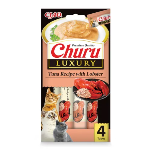 Churu Luxury Snack Atún y Langosta para gatos