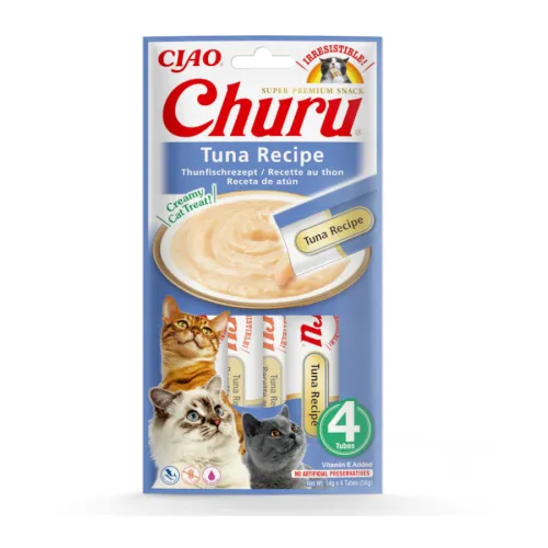 Churu Snack Cremoso de Atún para gatos