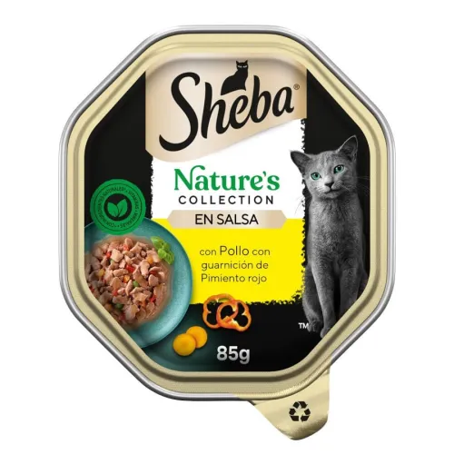 Sheba Nature Collection Pollo en Salsa tarrina para gatos