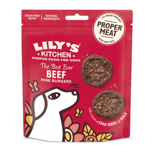 Lilys Kitchen Burgers Mini para perros