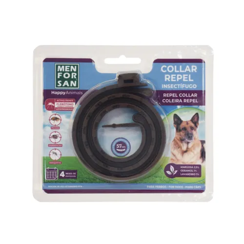 Menforsan Collar Repelente Insectos para perros