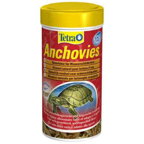 Tetra Anchoives Comida con Anchoas para tortugas