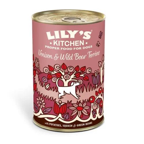 Lilys Kitchen Venado y Jabalí lata para perros