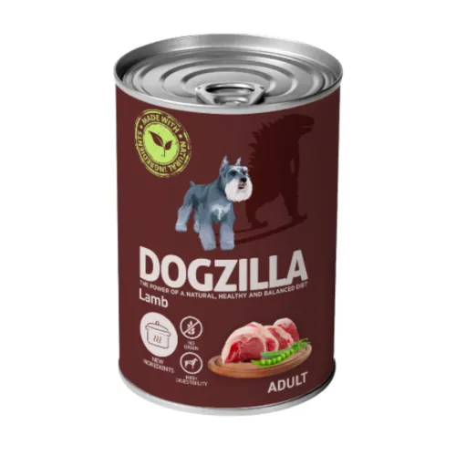 Dogzilla Cordero lata para perros