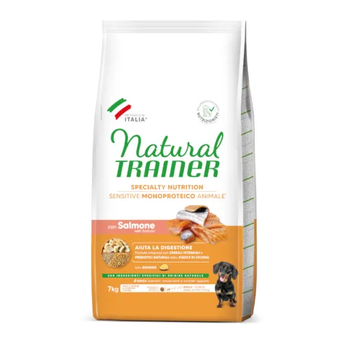 Natural Trainer Adult Mini Sensitive Salmón pienso para perros