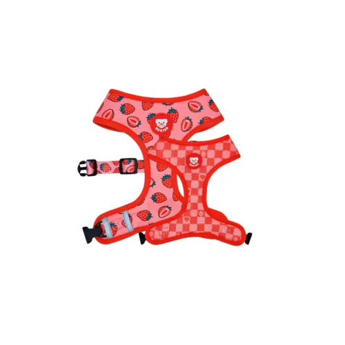 Dukier Arnés Reversible Estampado Berry Love para perros