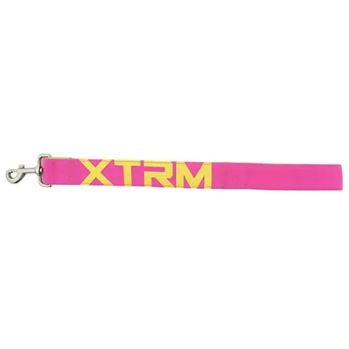 X-TRM Neon Flash Correa Corta Fucsia para perros