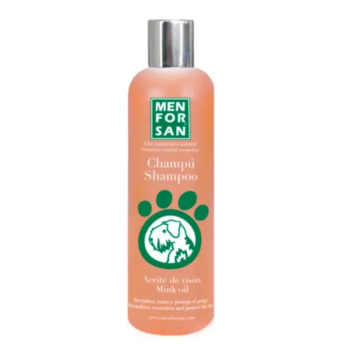 Menforsan Champú con Aceite de Visón para perros