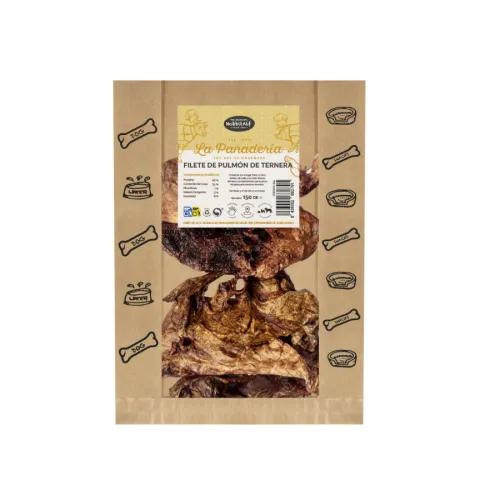 Hobbitalf Filete Pulmón de Ternera Snack para perros