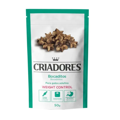 Criadores Bocaditos Weight Control de Pavo snack para gatos