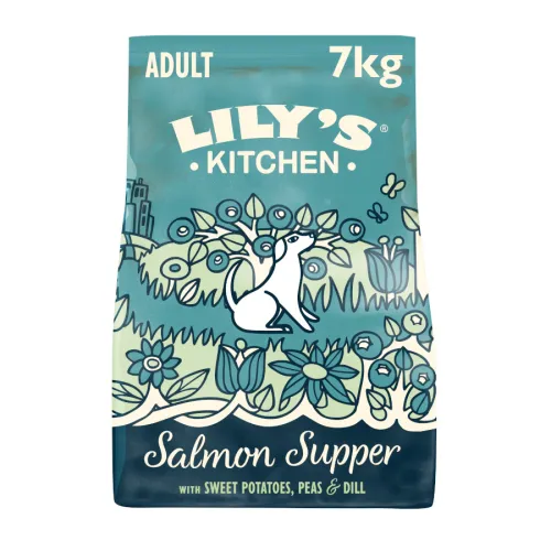 Lilys Kitchen Adult Supper Salmón pienso para perros