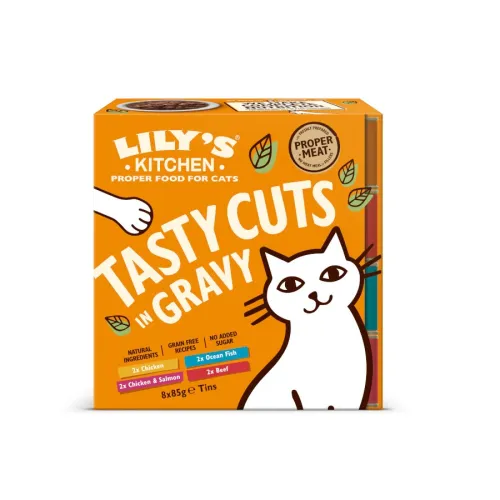 Lilys Kitchen Tasty Cuts en Salsa para gatos – Multipack