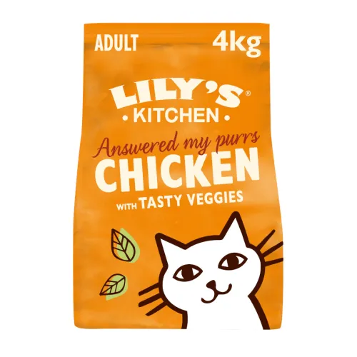 Lilys Kitchen Grain Free Pollo pienso para gatos