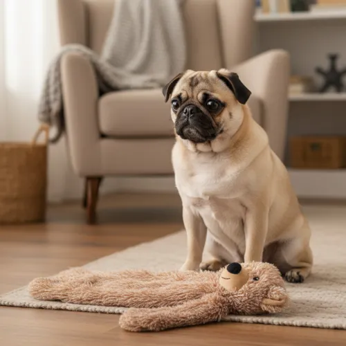 Tootoy! Oso de Peluche con Sonido para perros