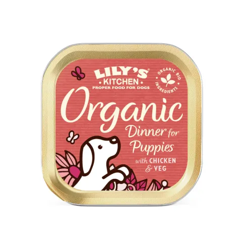 Lilys Kitchen Puppy Organic Pollo tarrina