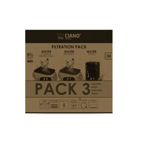 Ciano Pack Recambio Filtración para Acuarios