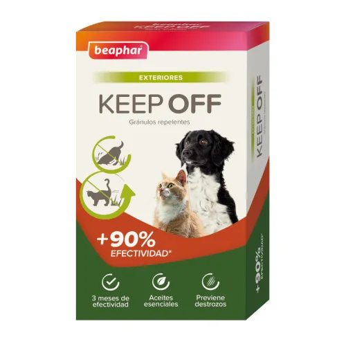 Beaphar Repelente en gránulos para exterior para perros y gatos