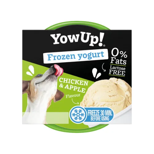 YowUp! Pollo y Manzana Yogur Helado alimento para perros y gatos