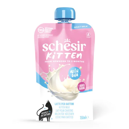 Schesir Leche de cabra con DHA para gatitos