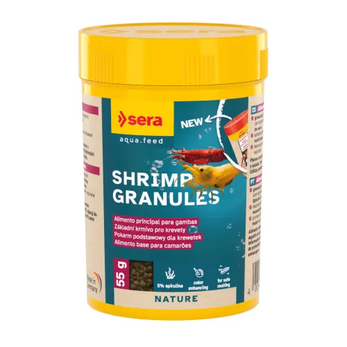 Sera Shrimps Nature Alimento para gambas