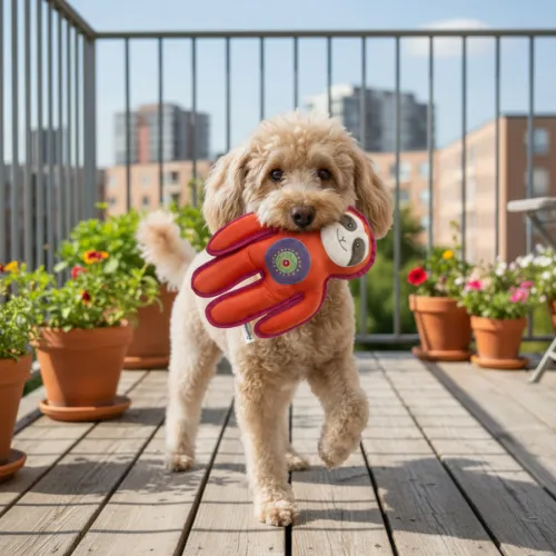 Tootoy! Perezoso Mordedor de Peluche Resistente para perros