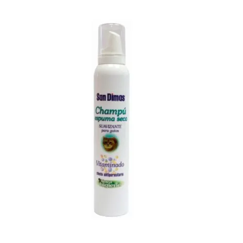 SanDimas Champú en Espuma Seca para gatos