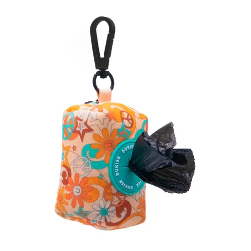 Dukier Peace Porta Bolsas con Mosquetón para perros