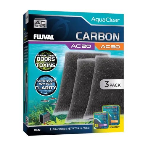 Fluval AquaClear AC Carbón Activo para filtro de acuarios