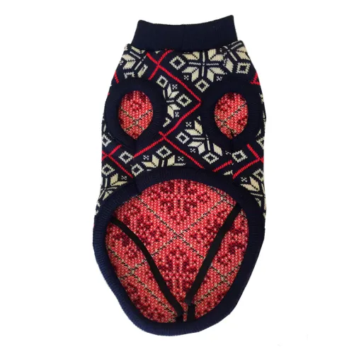Outech Jersey Estampado Copos de Nieve para perros