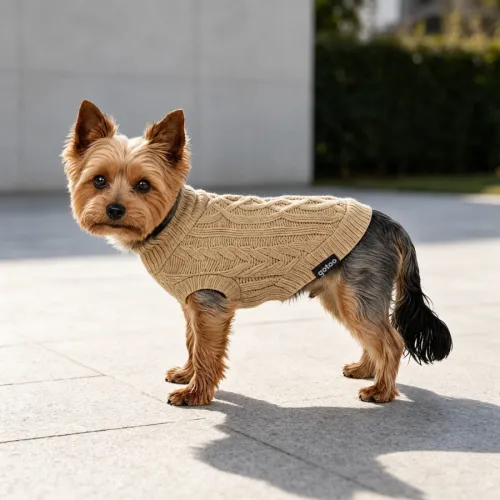 Gotoo Jersey de Punto Marrón para perros