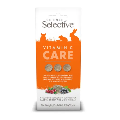 Science Selective Vitamin C Care suplemento para roedores