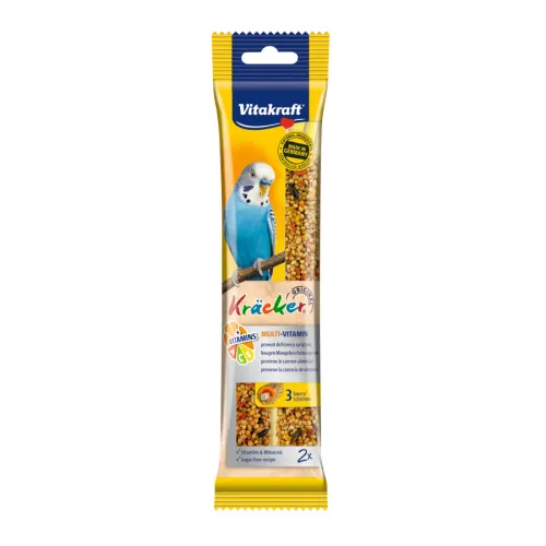 Vitakraft Kräcker Multivitaminas Barritas para periquitos