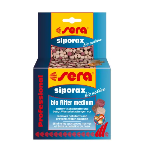 Sera Siporax Bio-Active Professional Medio de Filtrado Biológico para acuarios